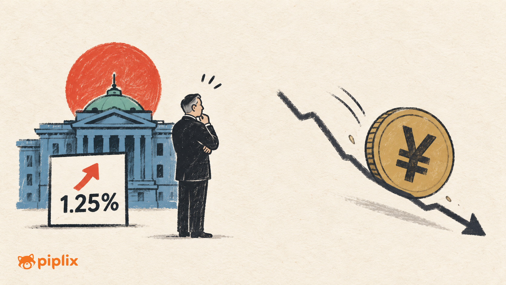 Yen Slides to Two-Week Low as BOJ Rate Hike Fails to Signal Faster Tightening