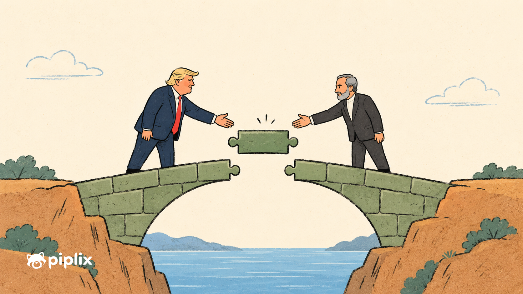 Trump Says U.S.-Iran Talks Continue and Expects a Settlement